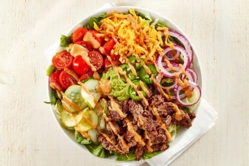 Burger Salad Bowl