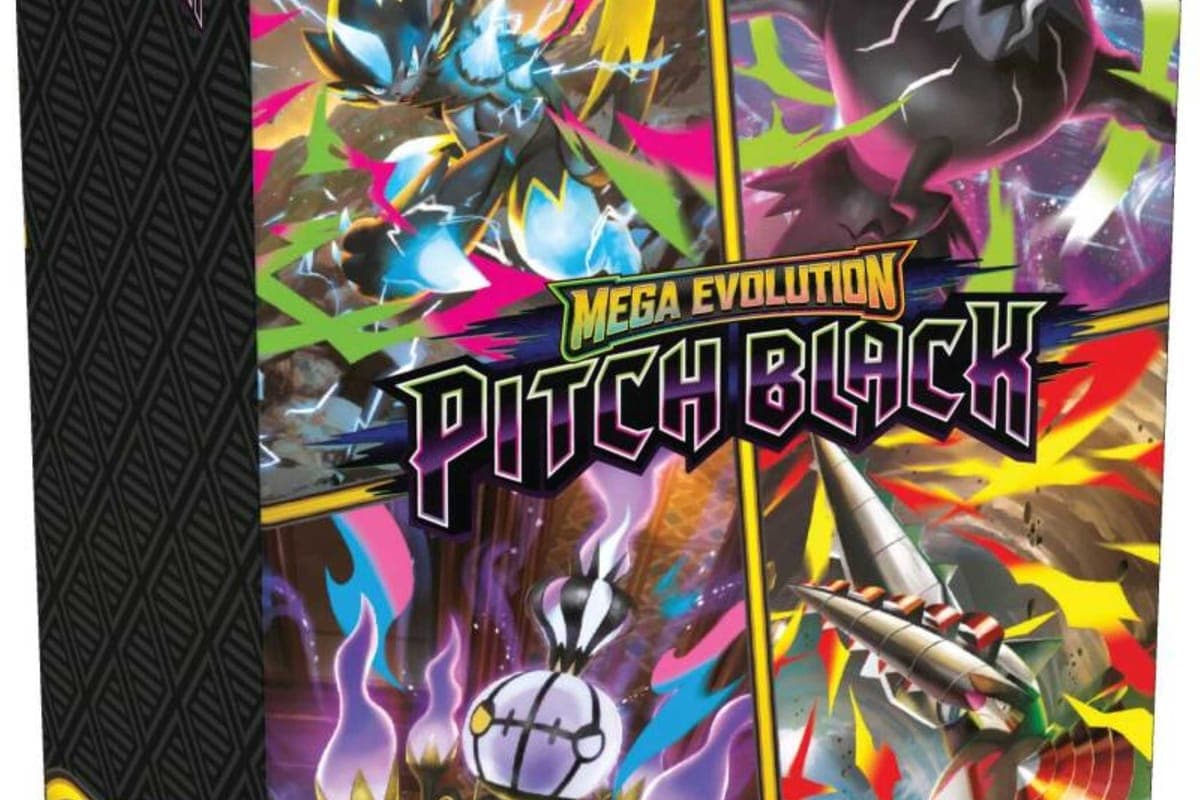 Pokemon 6 booster pack Pitch Black Anglais