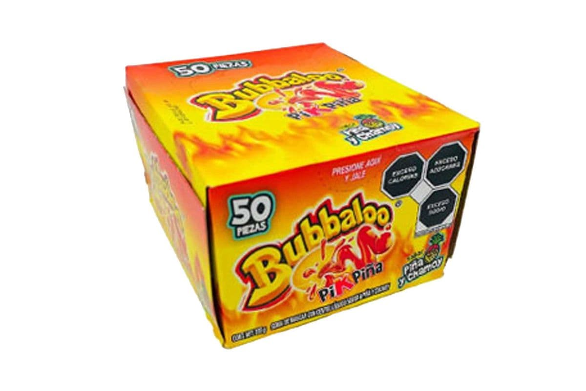 Bubbaloo Bubblegum Pica Pina (50 pcs) (3.17 oz)