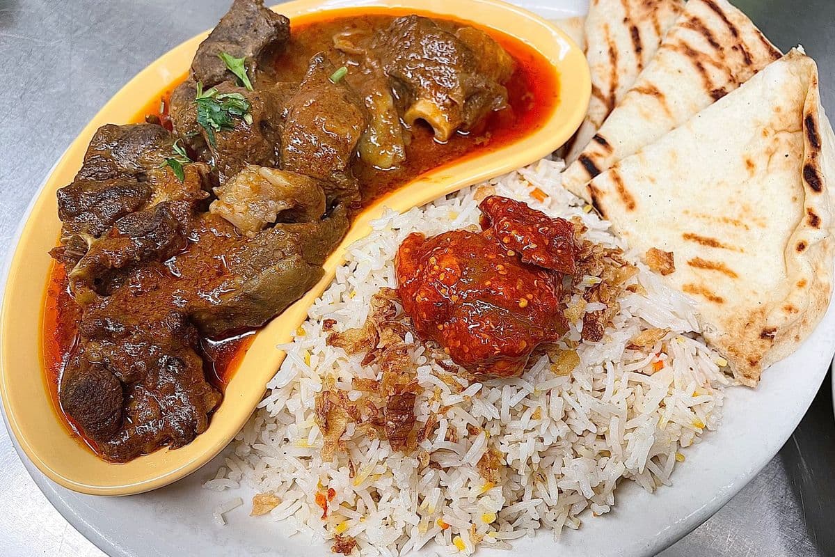 Mutton Curry Combo Platter