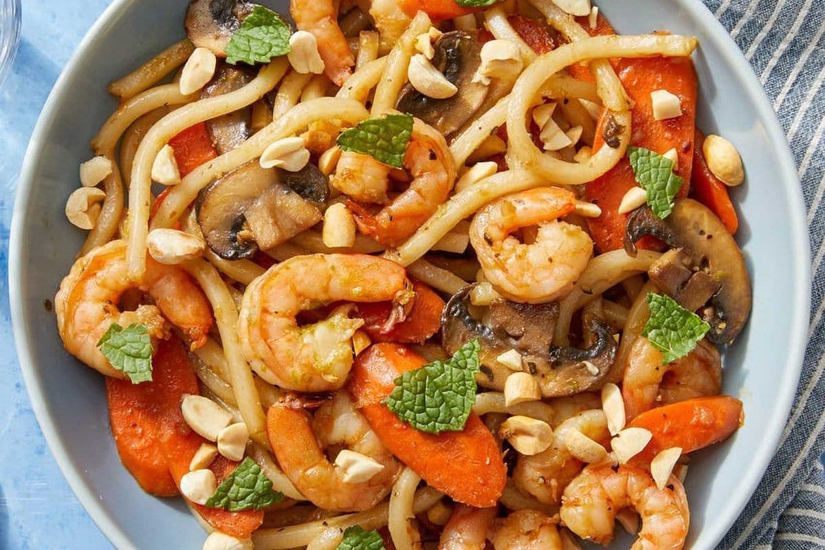 650 Vegetable Stir-fried Udon
