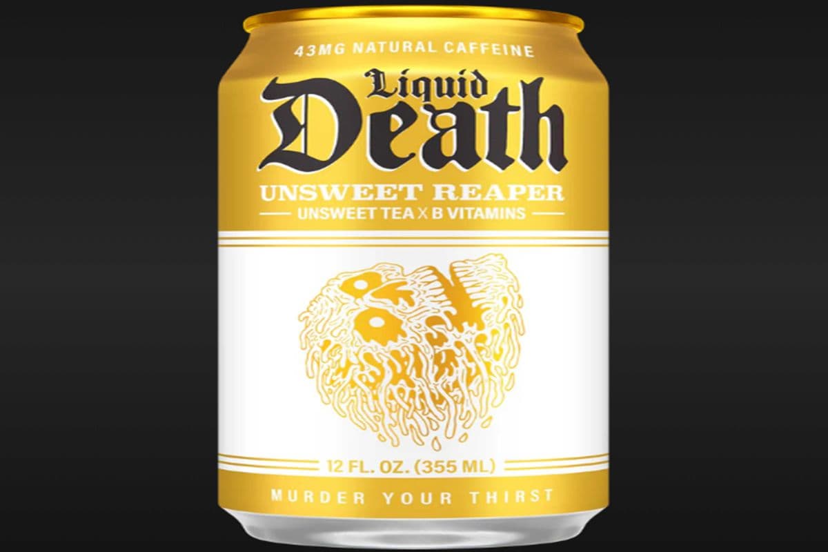 Liquid death unsweet reaper (355ml) (0 Cal)