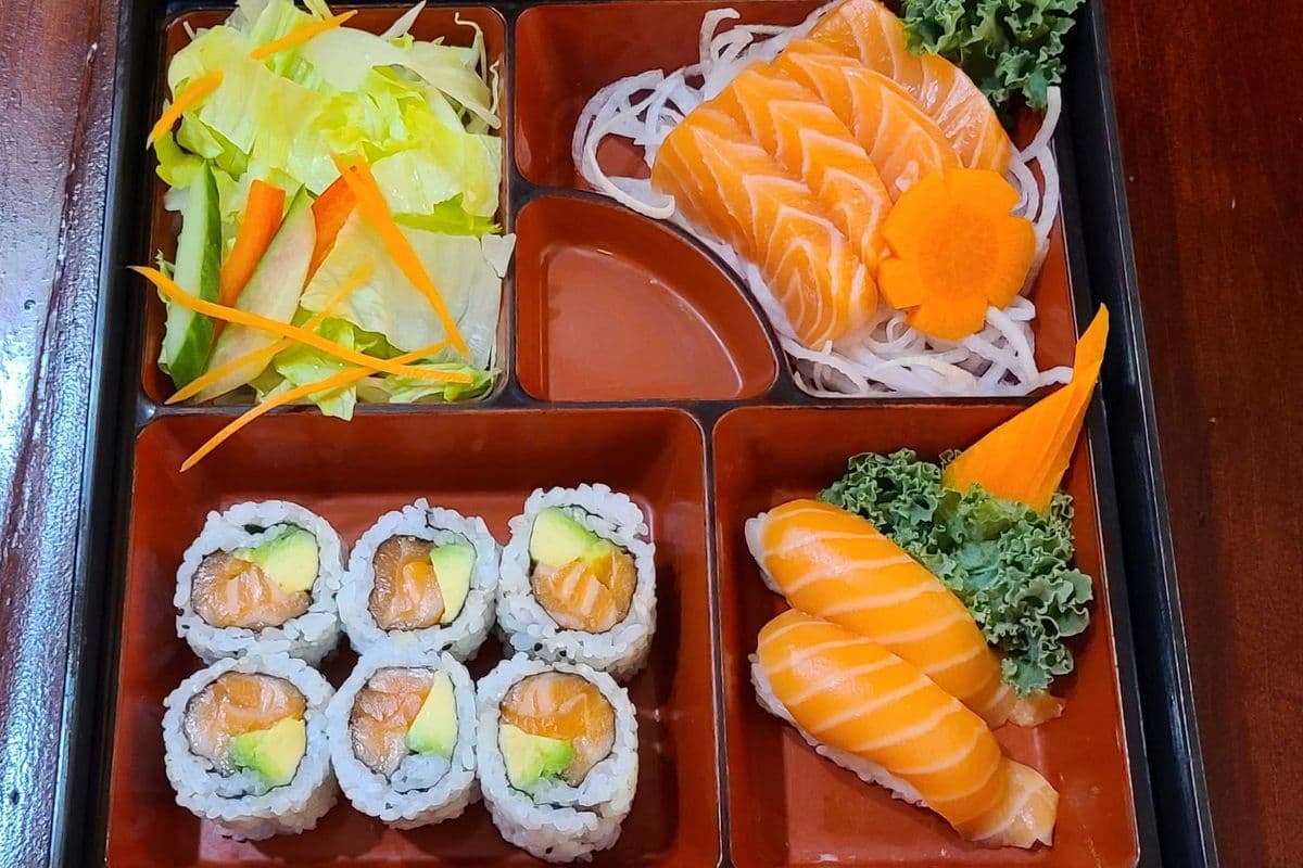 241. Salmon Lover Bento Box