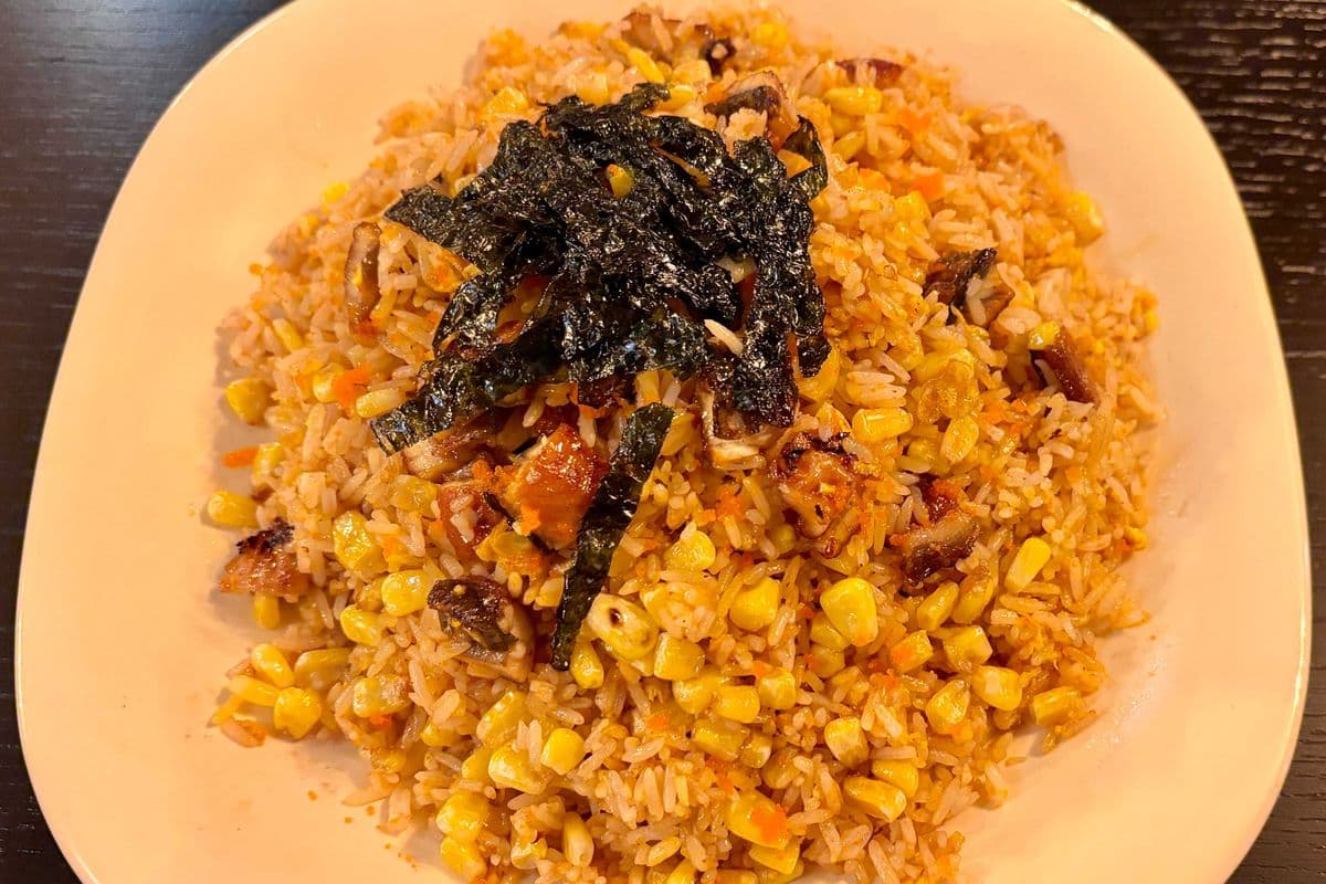 918. Fried Rice with Eel