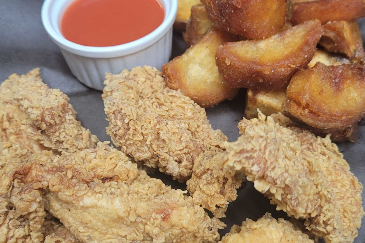 Hand-Cut Chicken Nuggets with One Side