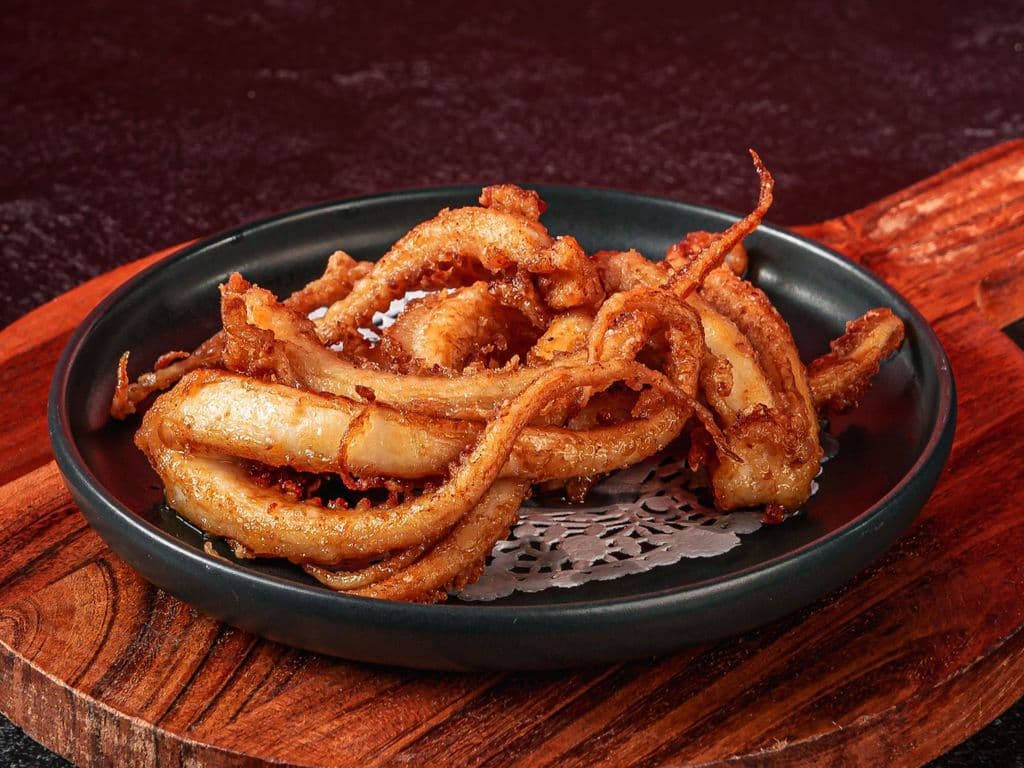 FR9 Fried Squid Tentacles 五香魷魚鬚