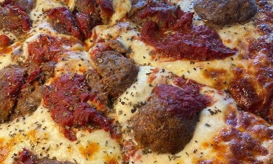 12'' Meatball Madness Pizza
