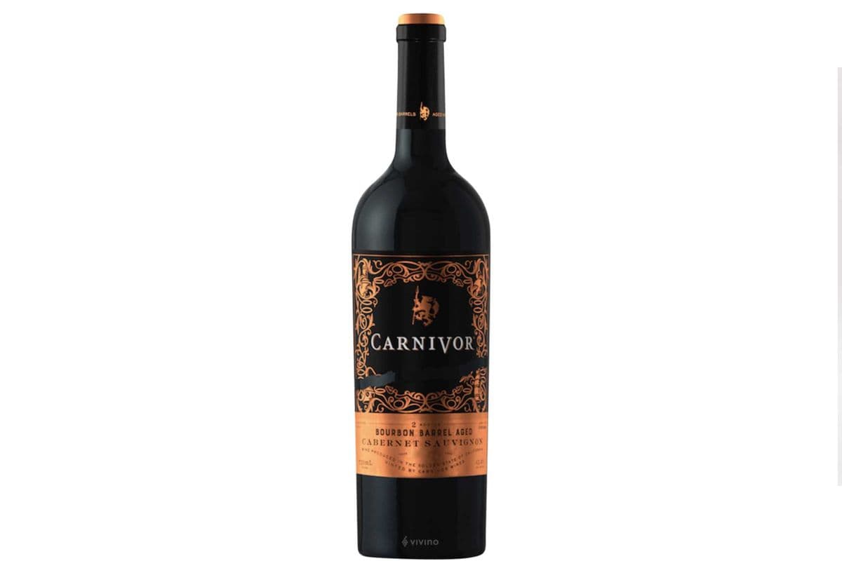 Carnivor Bourbon Barrel Aged Cabernet Sauvignon (750ml) (U.S.A) (1 x 750ml)