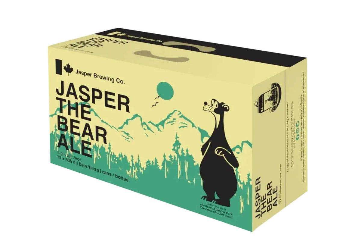 JASPER THE BEAR ALE 15*355ML (1 x 355ML)