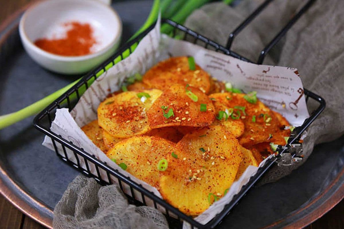 Grilled Potato Slices 碳烤土豆 片