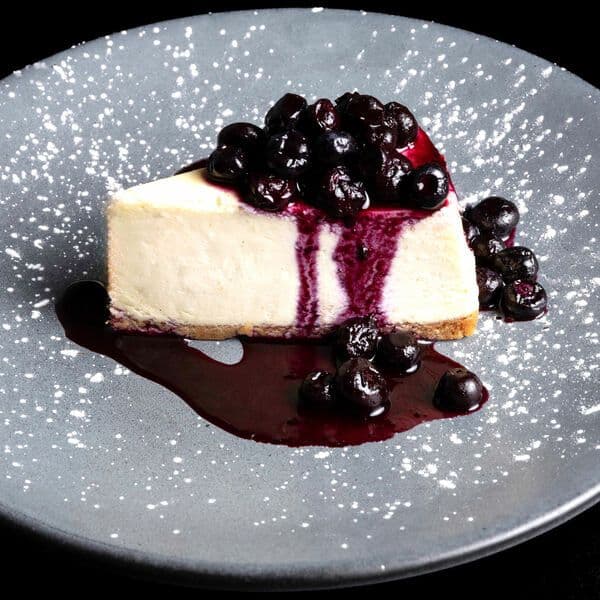 New York Cheesecake With Seasonal Fruit