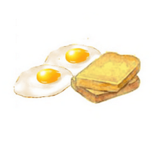 2 Œufs/2 Toasts + Café/Thé