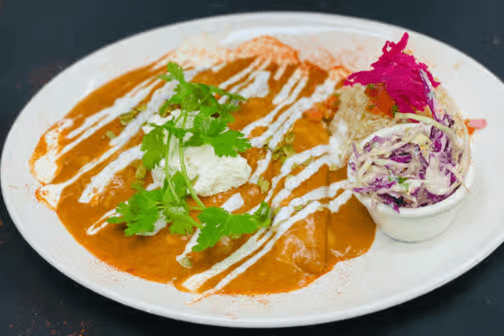 Three Sisters' Enchiladas (Lunch and Dinner)