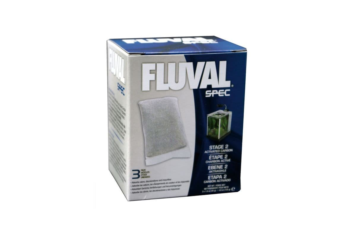 Fluval Activated Carbon Insert for Fluval SPEC Aquariums - 3 pk