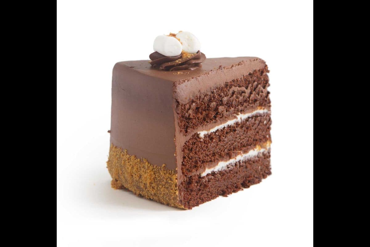 Nut Free S'mores Cake Slice (100g)