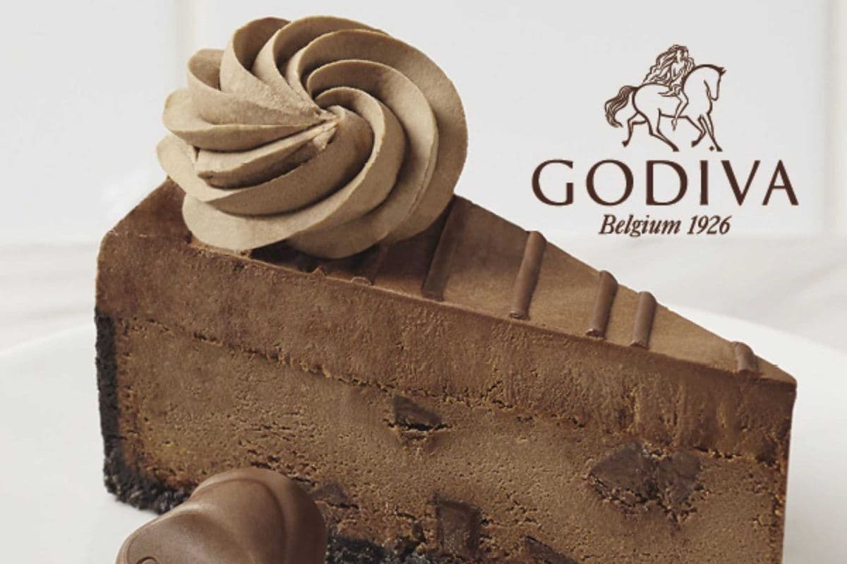 Godiva Double Chocolate Cheesecake Slice (1 Slice)