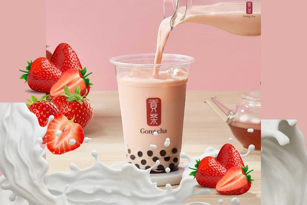Strawberry Earl Grey w/pearls