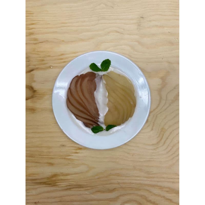 Duo of Poached Pears