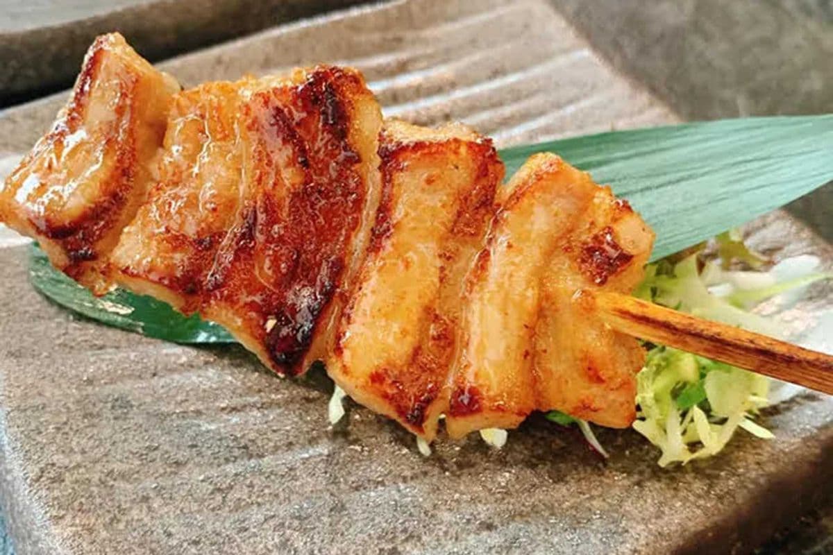 pork jowl(2 incl.) 炭烤猪颈肉(2串)