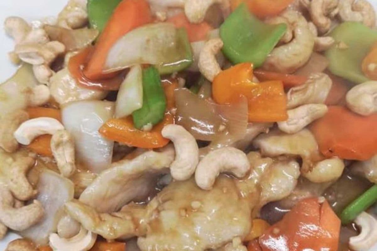 16. Chicken and Cashews