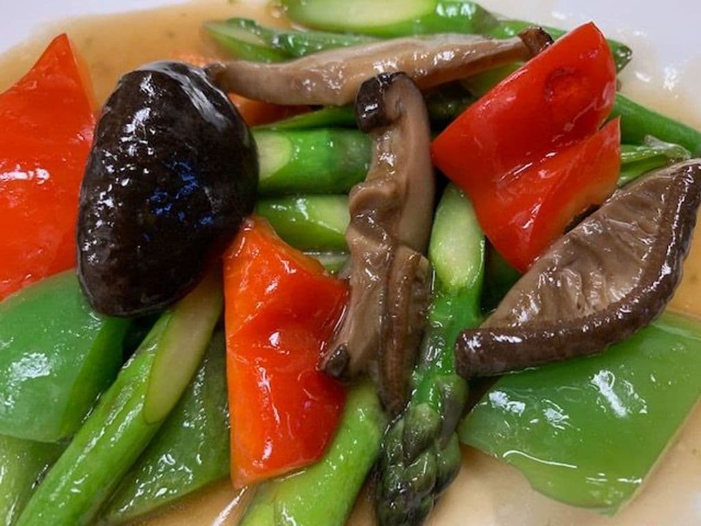Asparagus mushroom