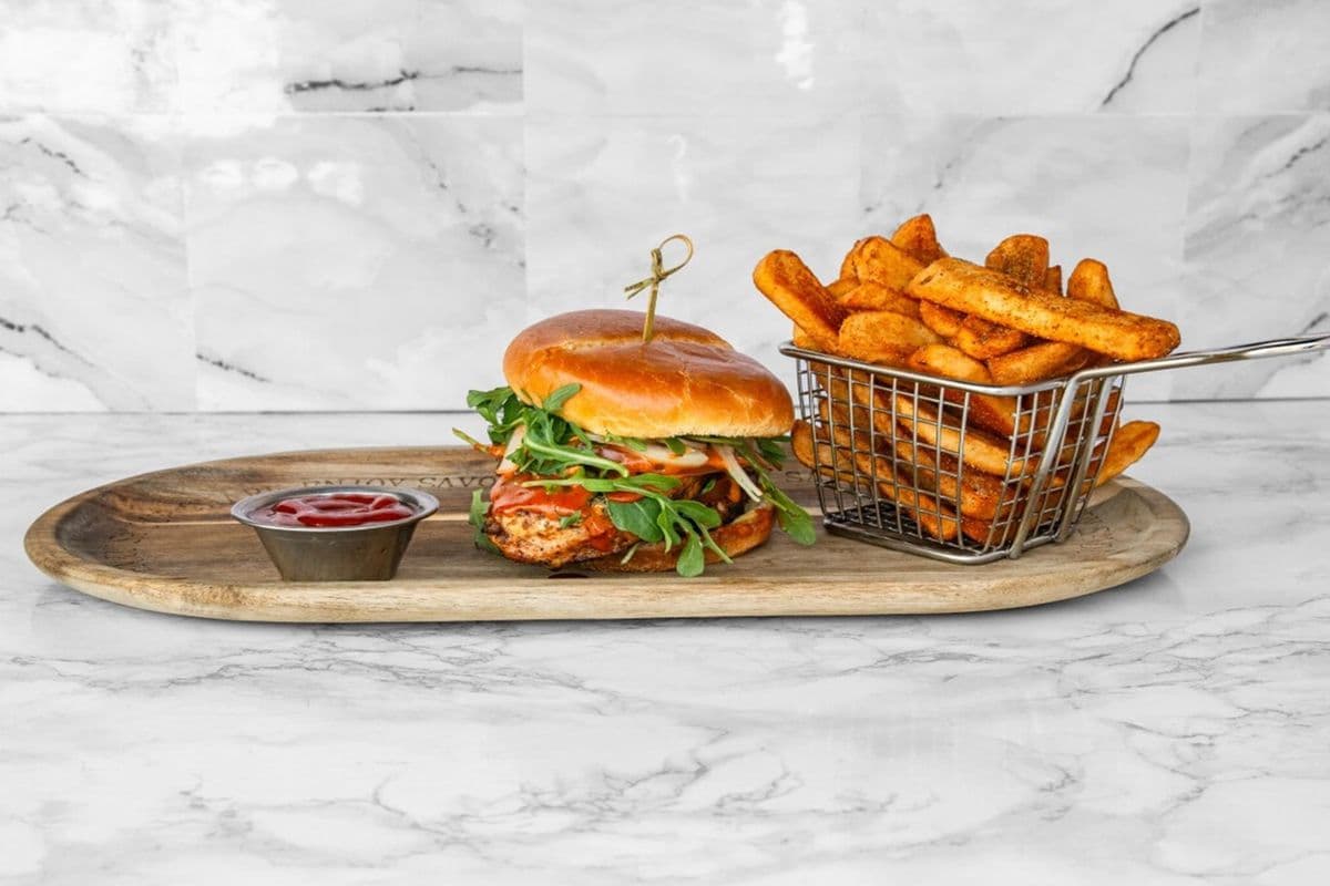Grilled Chicken Burger