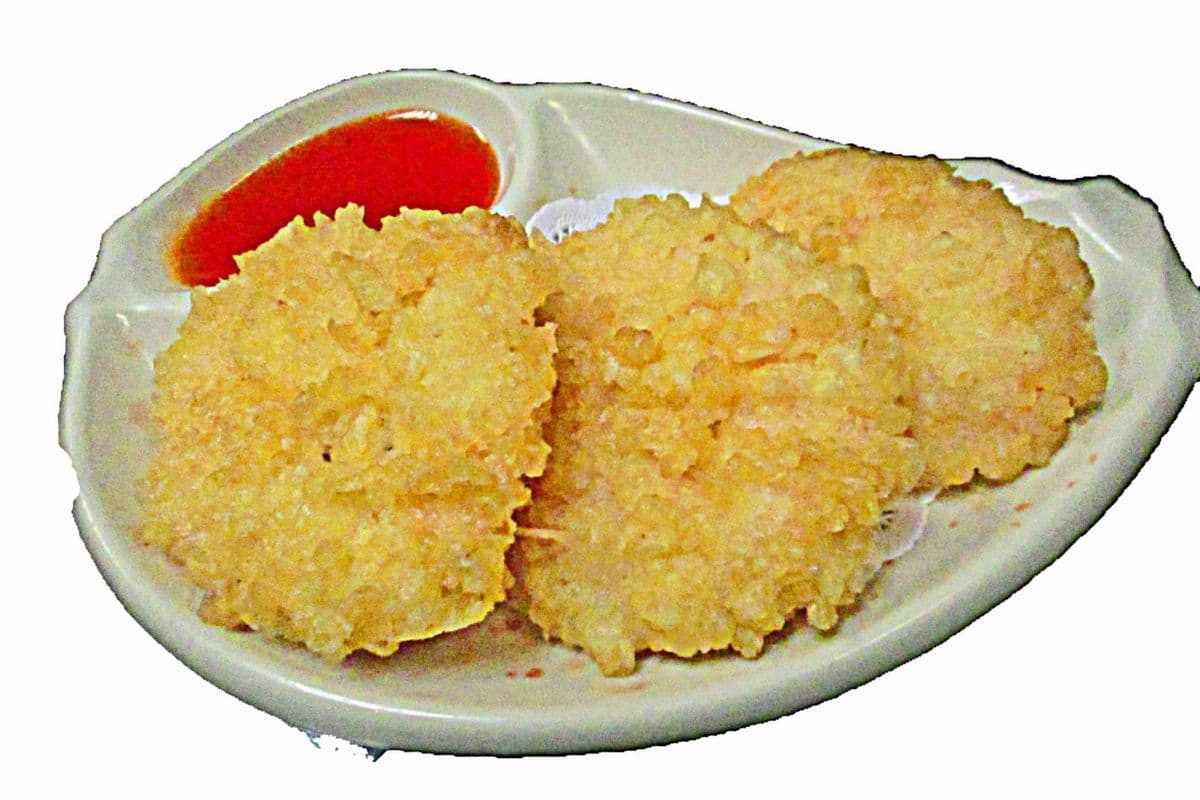 26. Crispy Shrimp Cake 日式炸蝦餅