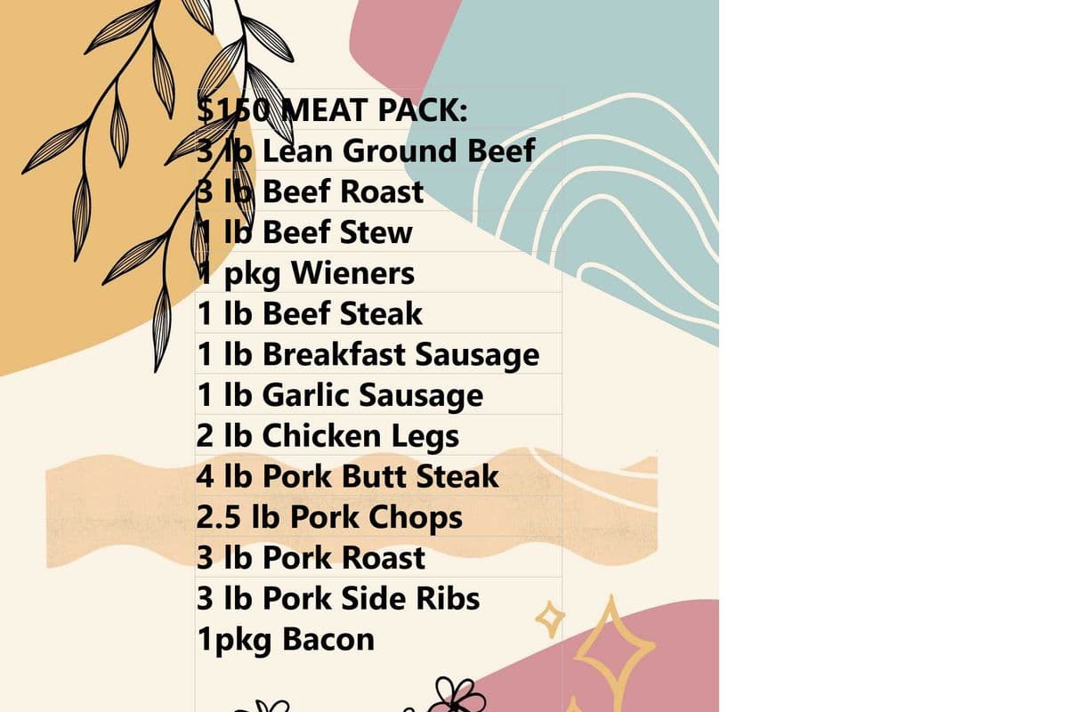 $150 Meat Pack