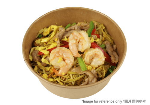 Singapore Style Stir-Fried Rice Vermicelli / 星洲炒米粉(含豬肉與蝦仁)