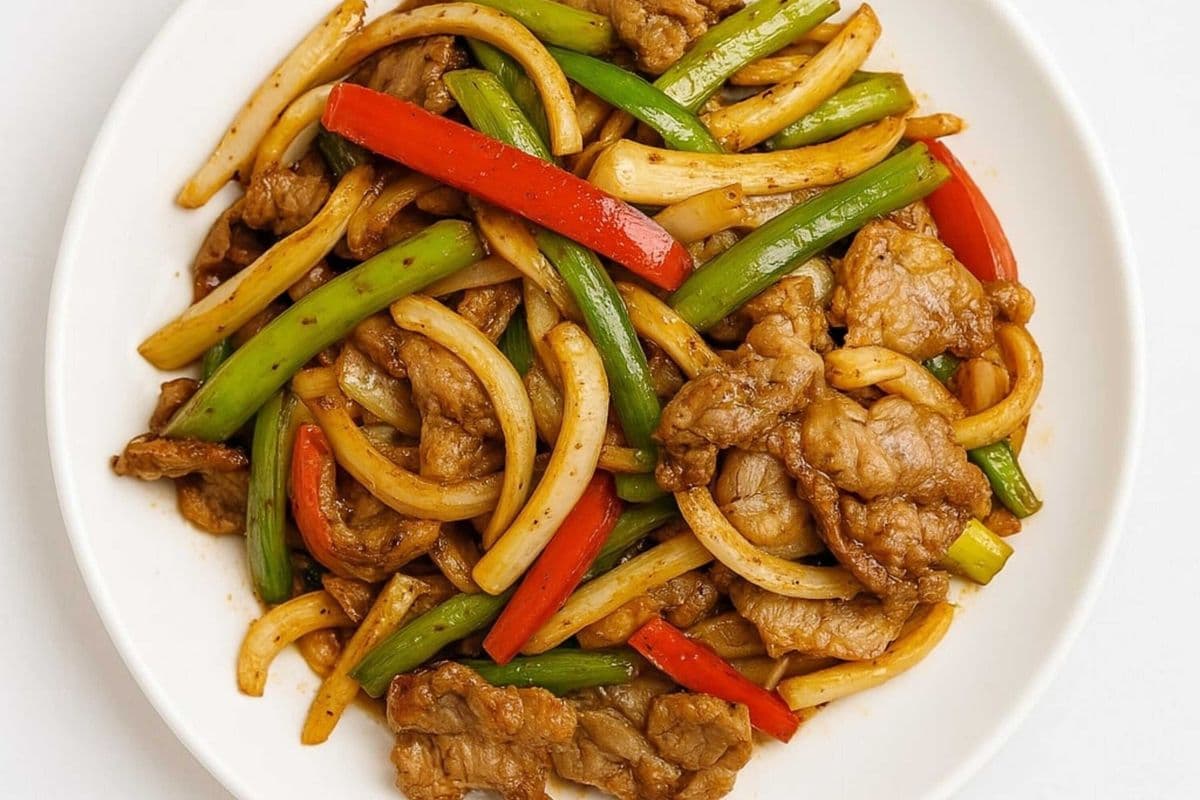 B9. XinJiang Cumin Lamb(Spicy) - 孜然羊肉(辣)