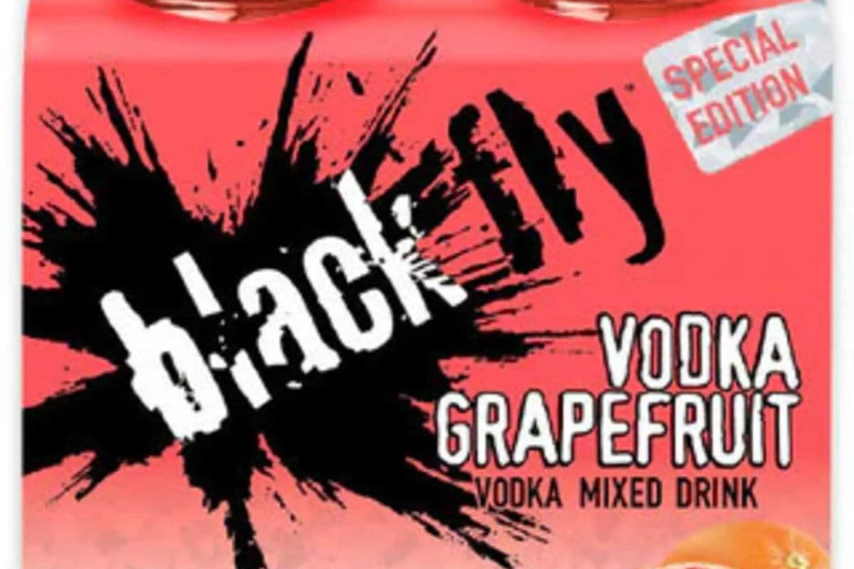 BLACK FLY VODKA GRAPEFRUIT 4pk (4 x 400ml)
