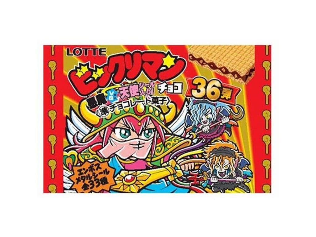 Lotte Bikkuriman Choco Wafer
