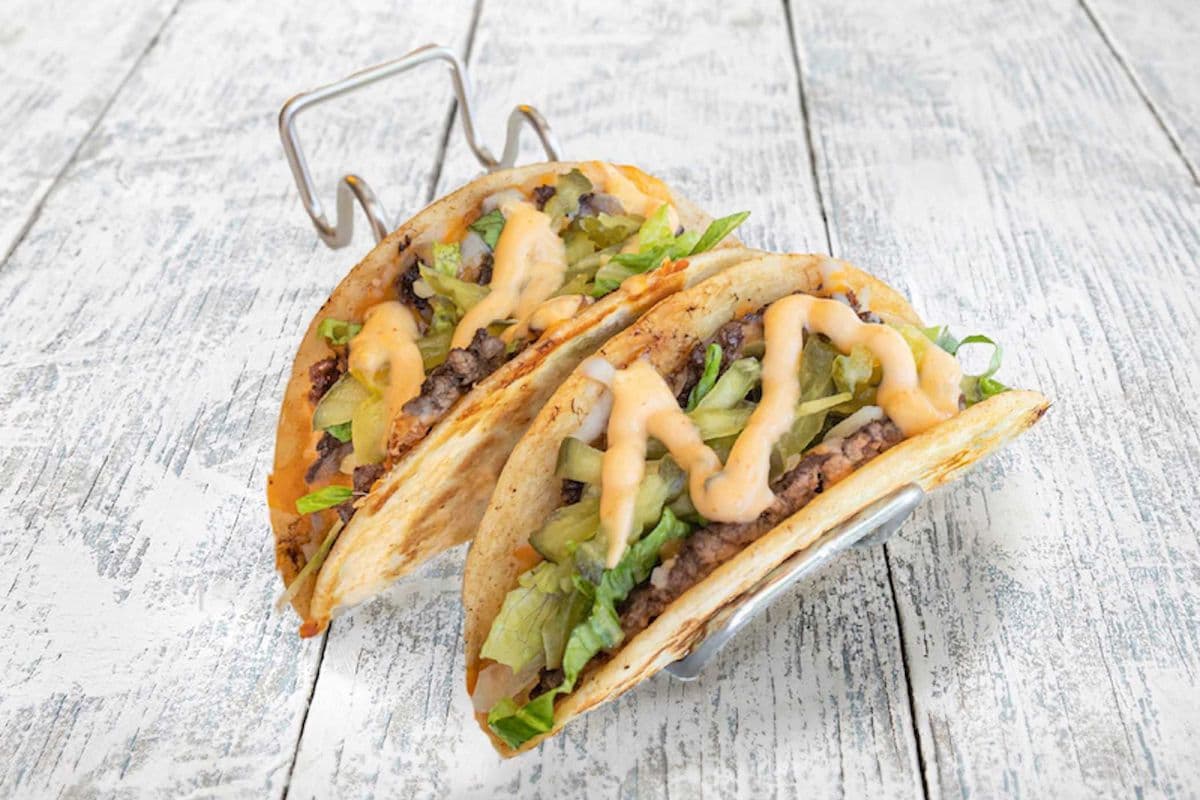 Smash Burger Tacos