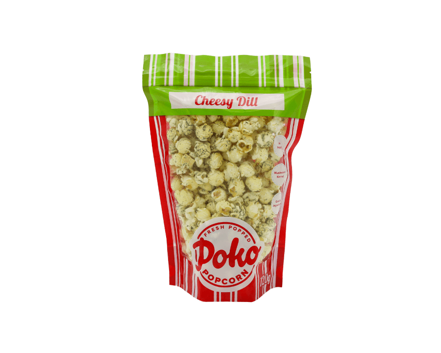 Cheesy Dill Popcorn