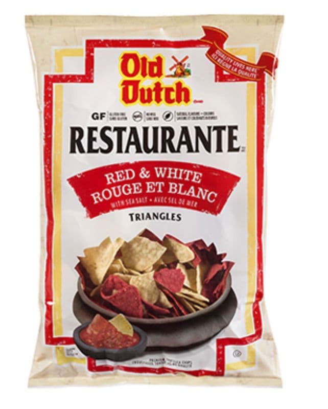 Old dutch red and white triangles (300g) (260 Cal)