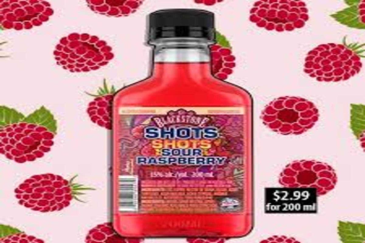 Blackstone Shots Sour Raspberry (1 x 200ml)
