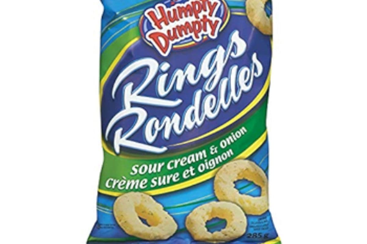 Humpty Dumpty Sour Cream and Onion Rings Bag (265 g)