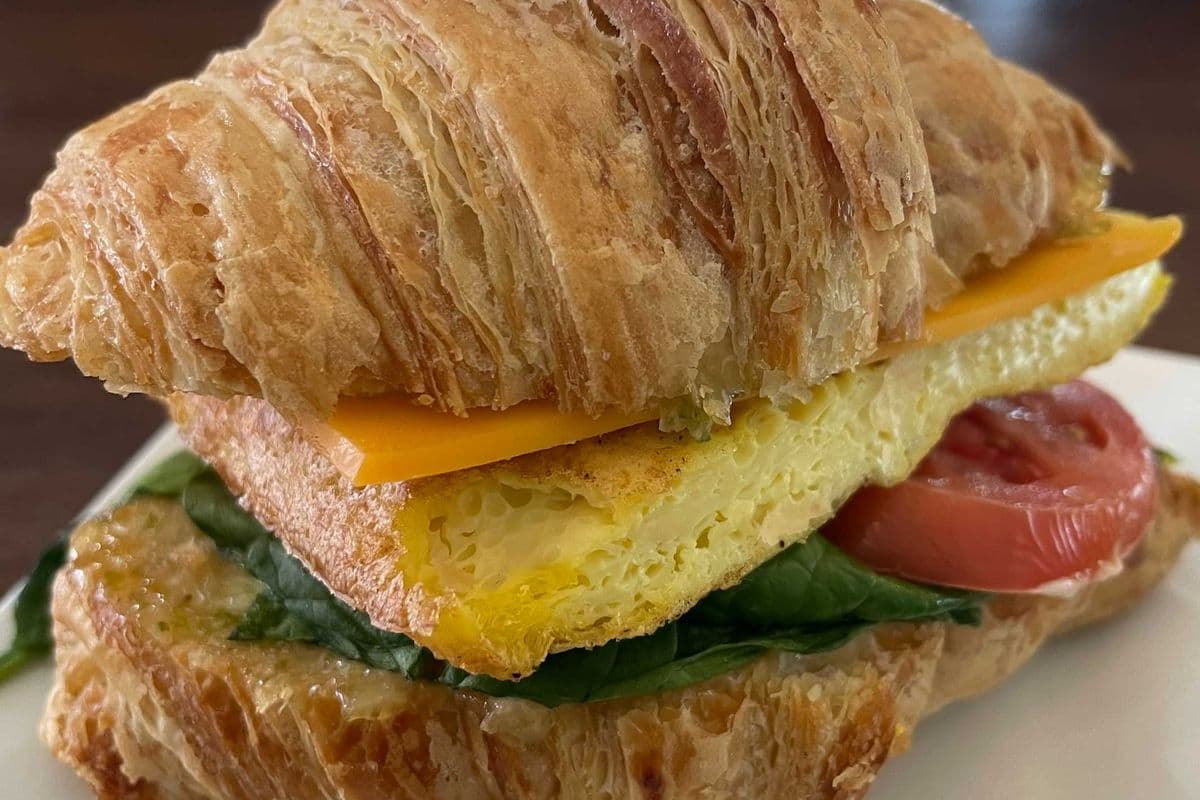 Breakfast Croissant Sandwich
