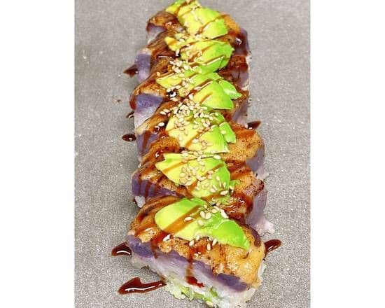 Aburioshi Yam Avocado (6 pcs) / 山药牛油果炙壽司 (6 pcs)