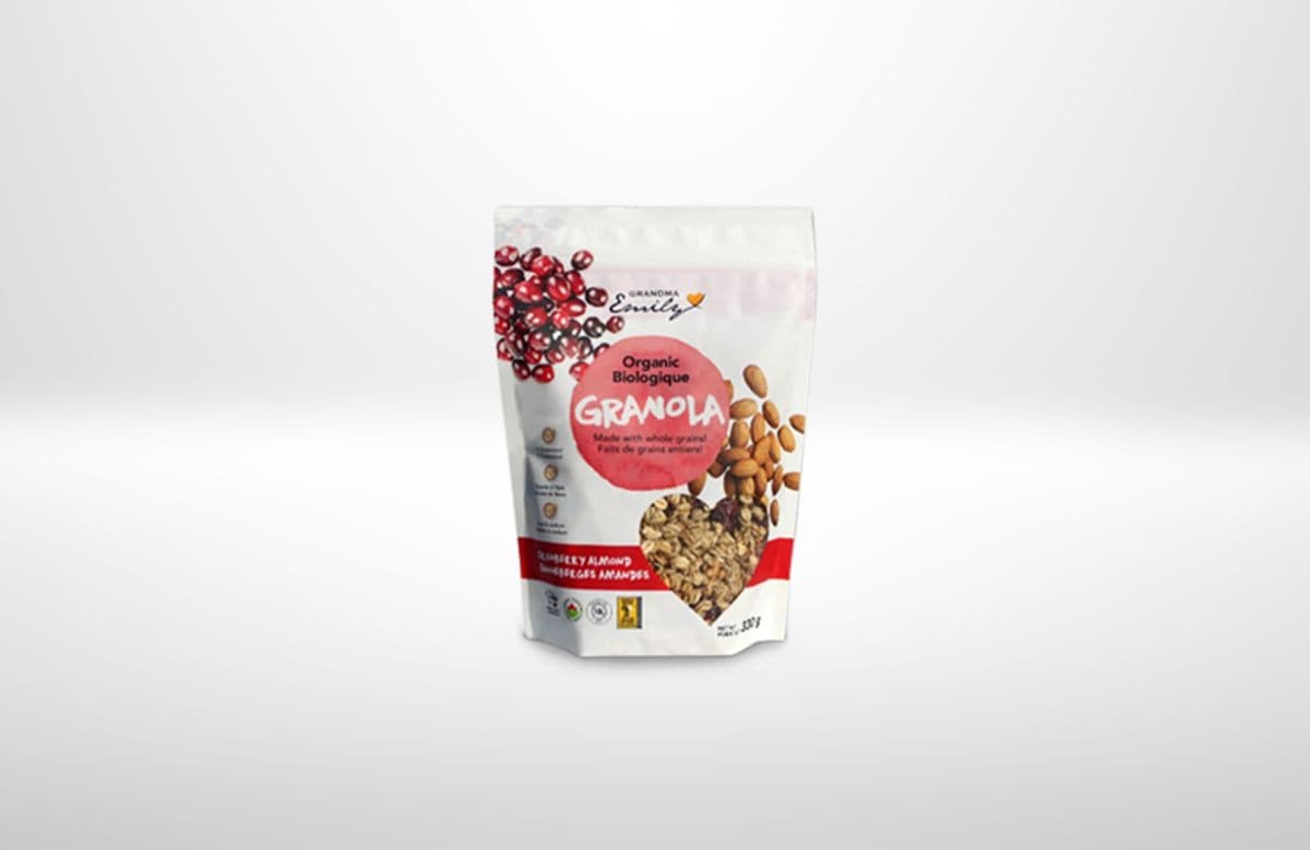 GEO Organic Cranberry Almond Granola