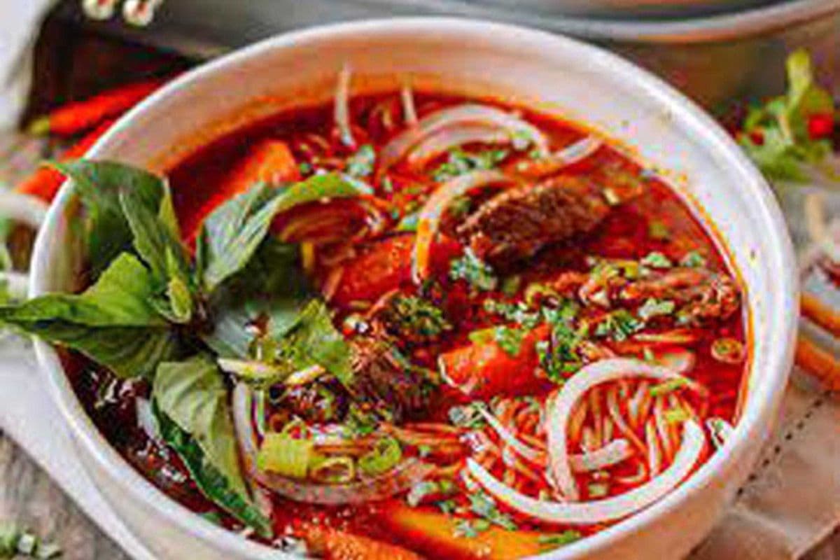 Hu Tiu Bo Kho - Vietnamese beef stew Noodle Soup