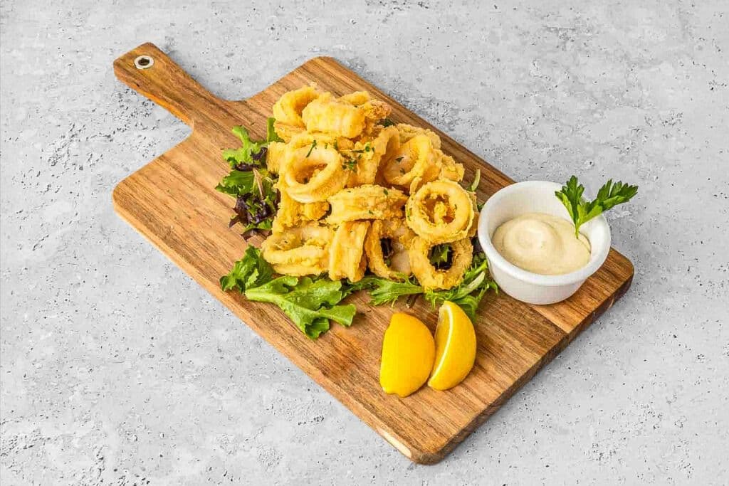 Calamari and Shrimp