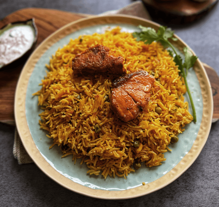 Fish Biryani- OO