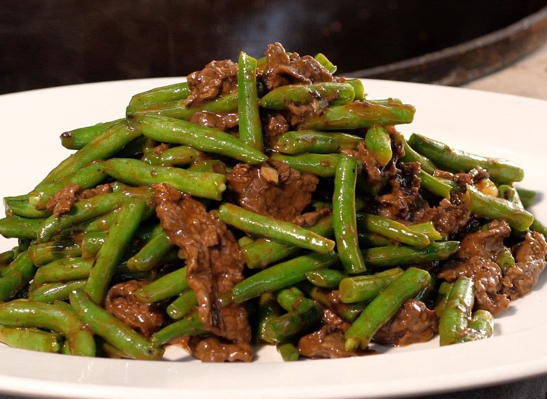 Beef with String Beans in Black Bean Sauce / 豉汁牛肉四季豆