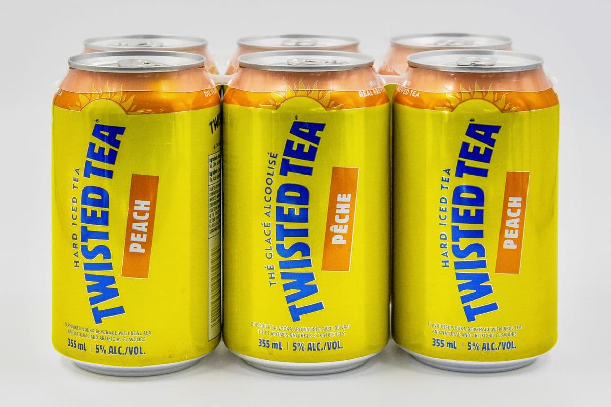 Twisted Tea Peach (6 Pack) (1 x 355 ml)