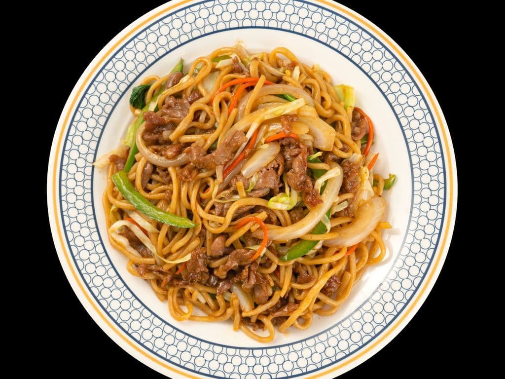 Beef chow Mein 牛肉炒面
