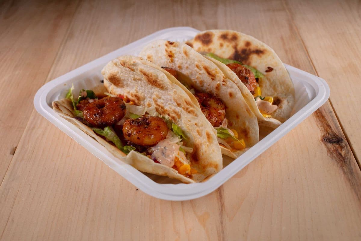 Pan Seared Shrimp Taco