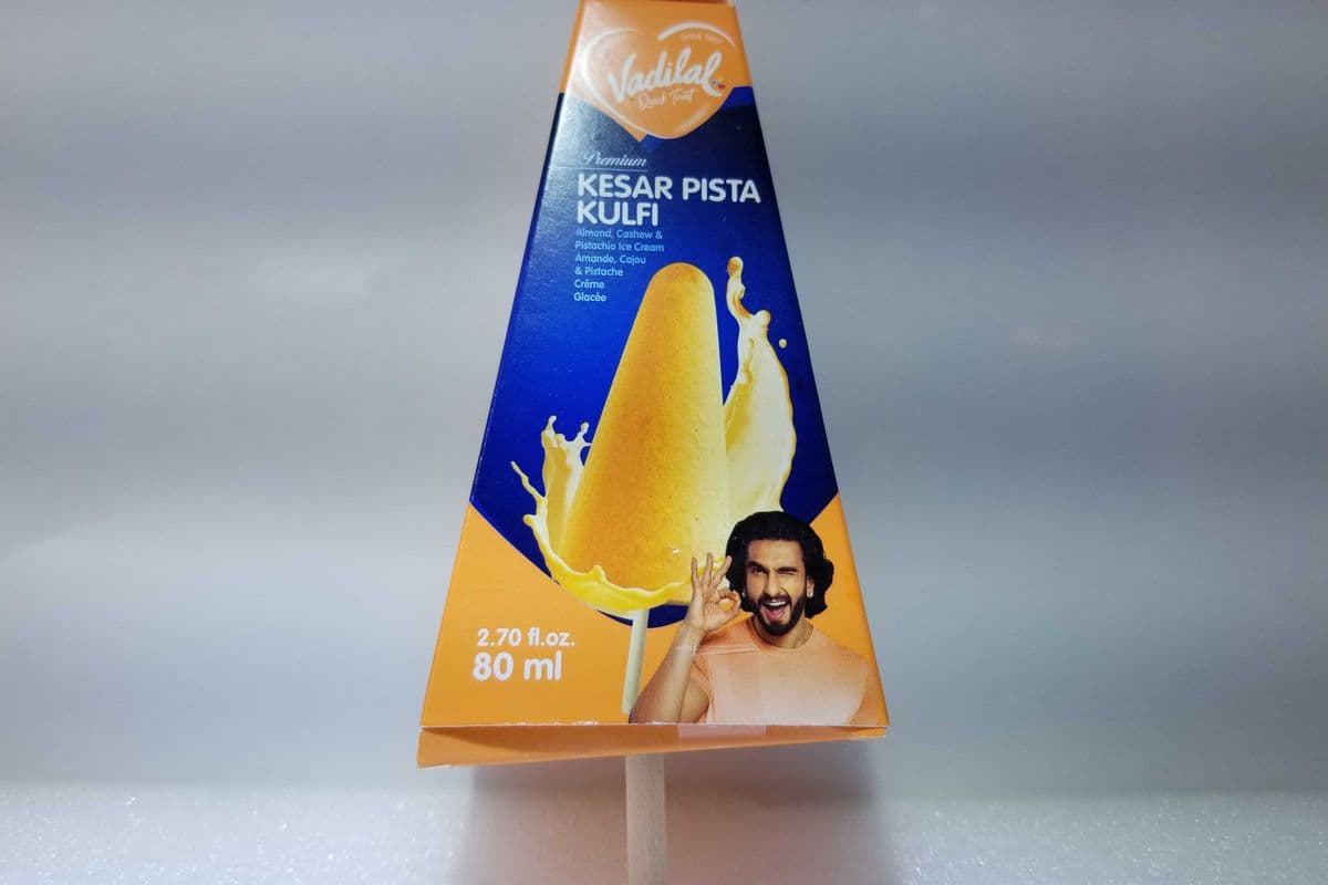 Vadilal kesar pista kulfi (80ml)
