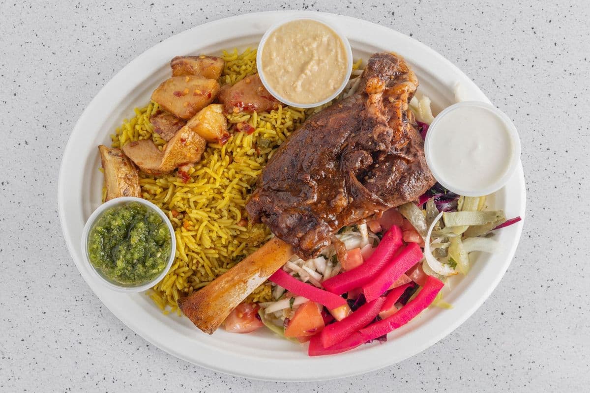 Lamb Shank Plate