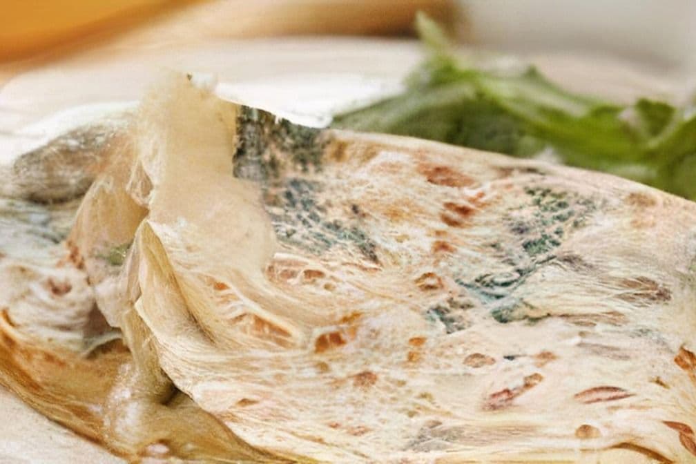 Crêpe Salées au Jambon, Épinards et Cheddar / Ham, Spinach and Cheddar Savory Crepe
